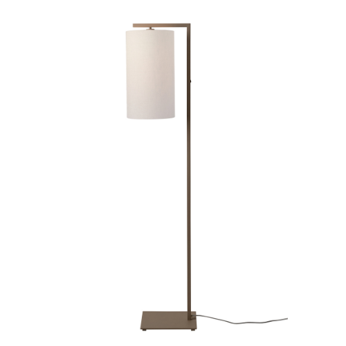 it's about RoMi Vloerlamp Boston zand/kap 2545 wit